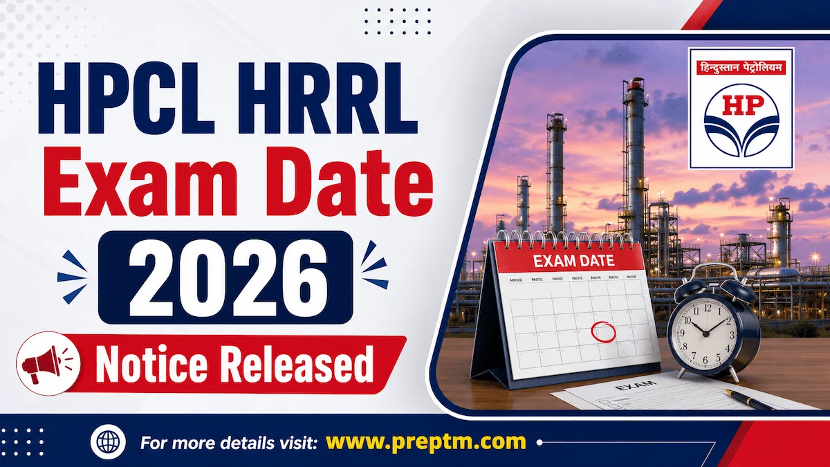 HPCL HRRL Exam Date 2026: Notice Released